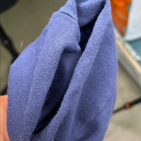 Terra & Sky Navy Blue Crop Leggings - Picture 4 of 5